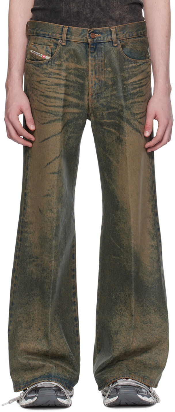 

Эксклюзивные джинсы SSENSE Diesel, коричневый