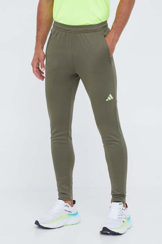 

Брюки для сезонных тренировок Train Essentials adidas, зеленый