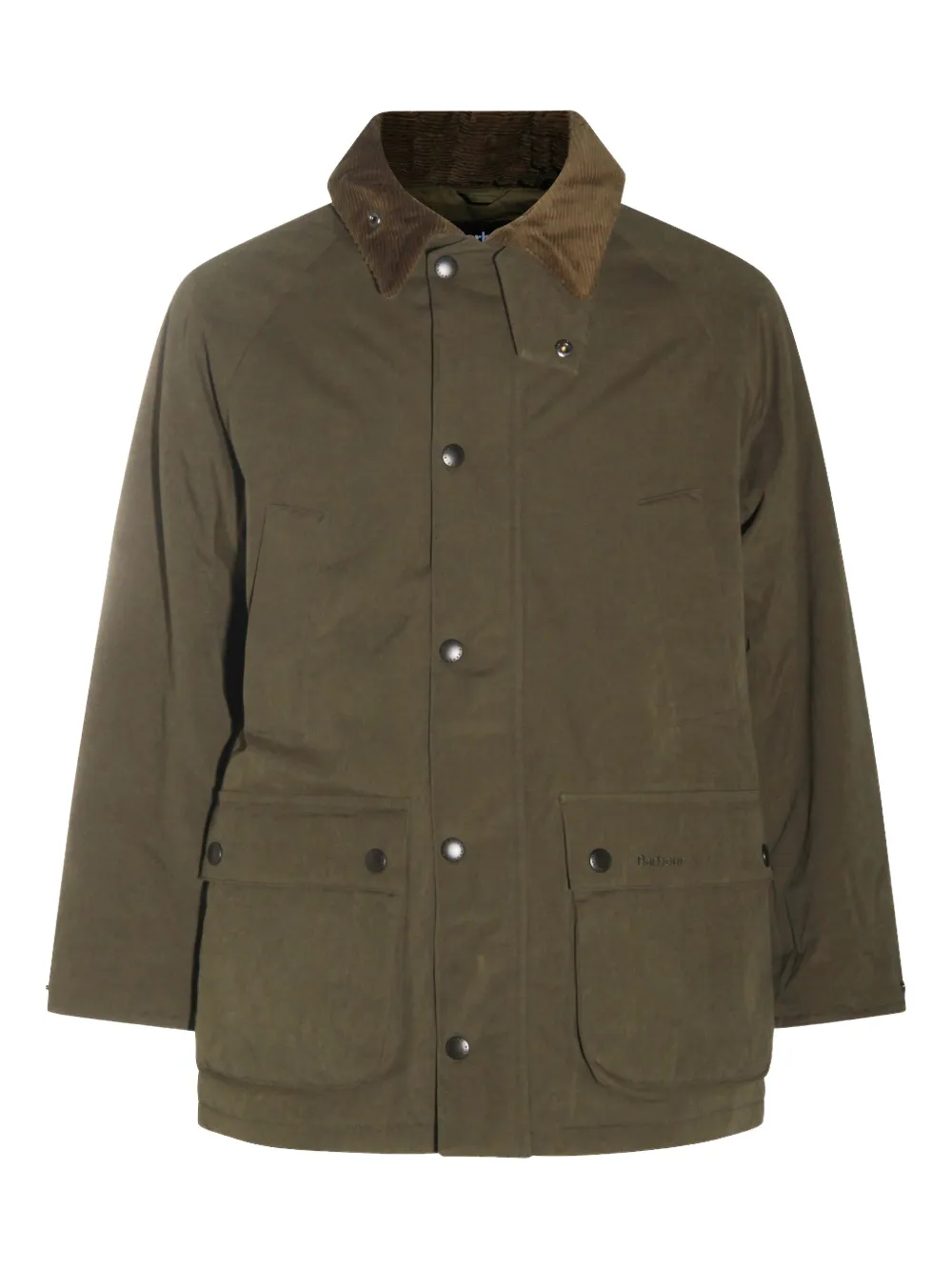 

Куртка Bedale с воротником из вельвета Barbour, зеленый