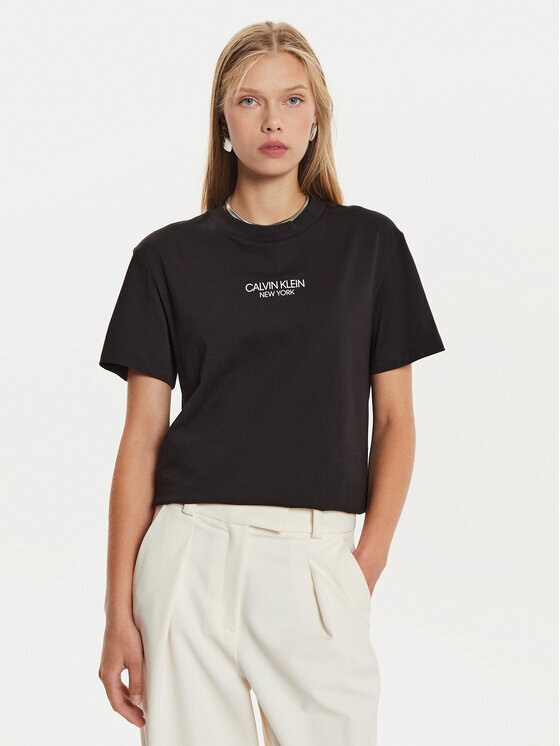 

Футболка стандартного кроя Calvin Klein, черный