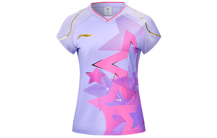 

Футболка с рукавом реглан Li-Ning для женщин, цвет lilac