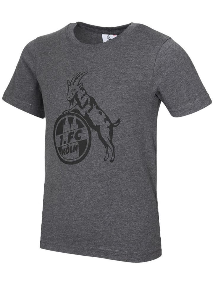 

Рубашка T-Shirt Basic Anthracite серого цвета Fußballverein 1. FC Köln