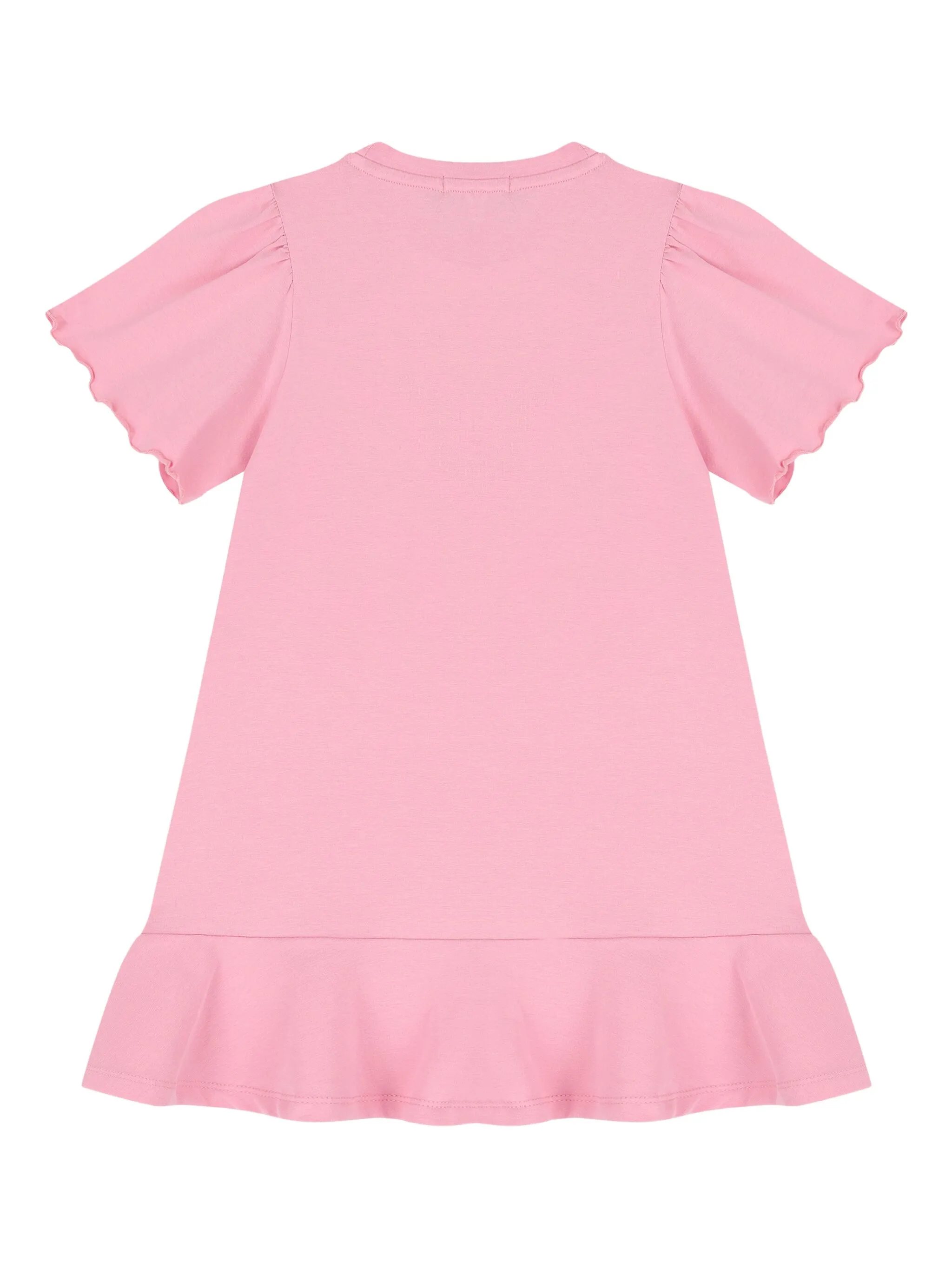 Платье с принтом Aigner Kids, розовый — фото 2