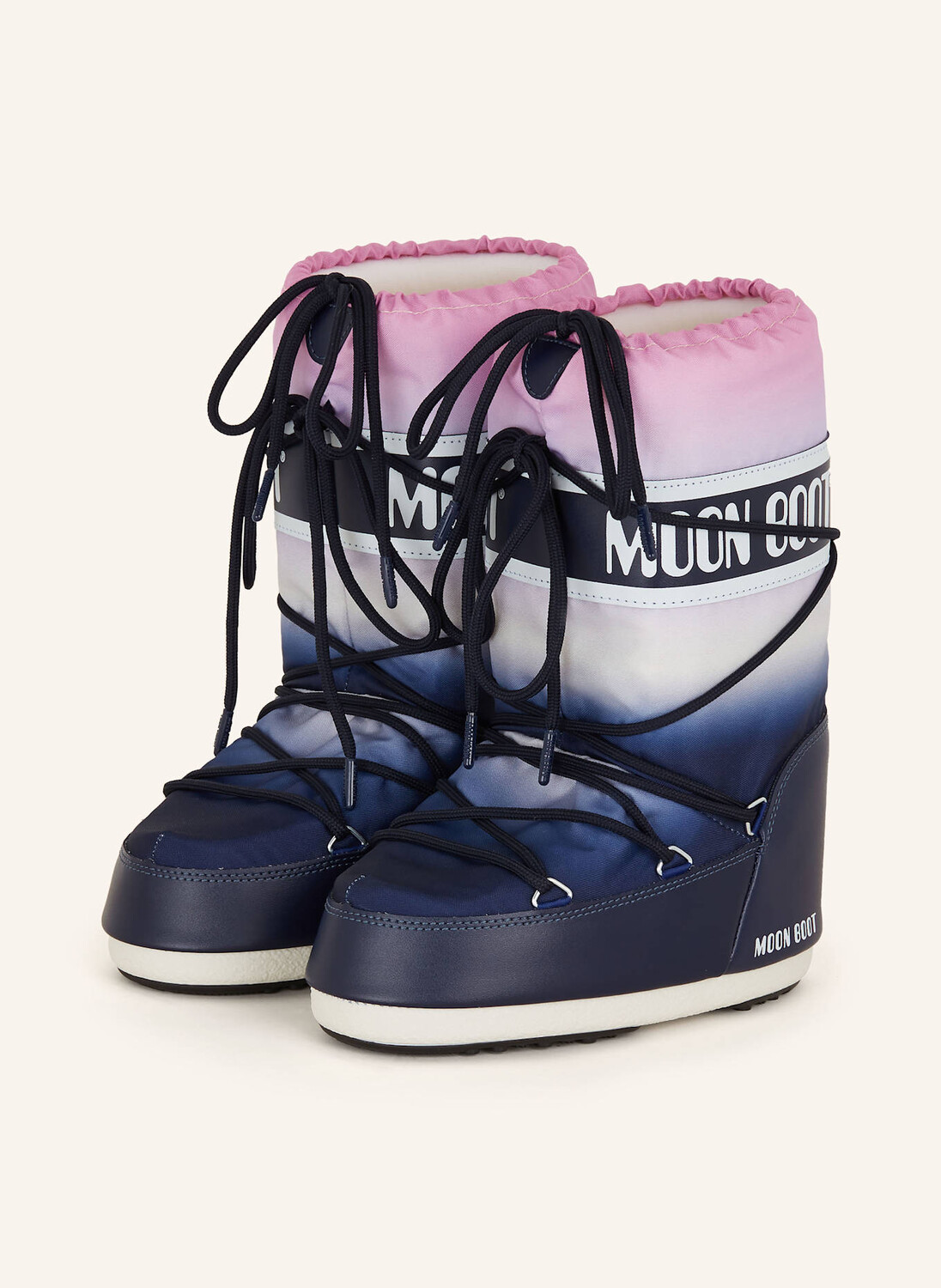 

Лунные сапоги значок восхода луны Moon Boot, синий
