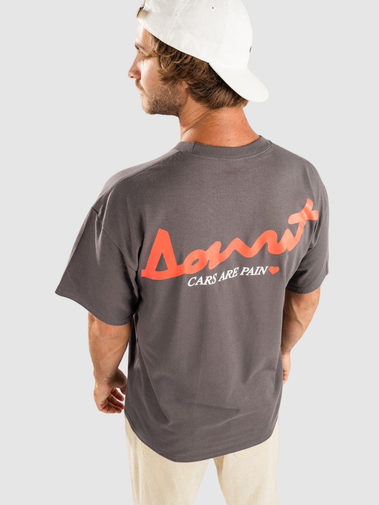 

Футболка Donut Cars Are Pain T-Shirt, charcoal, Черный, Футболка Donut Cars Are Pain T-Shirt, charcoal