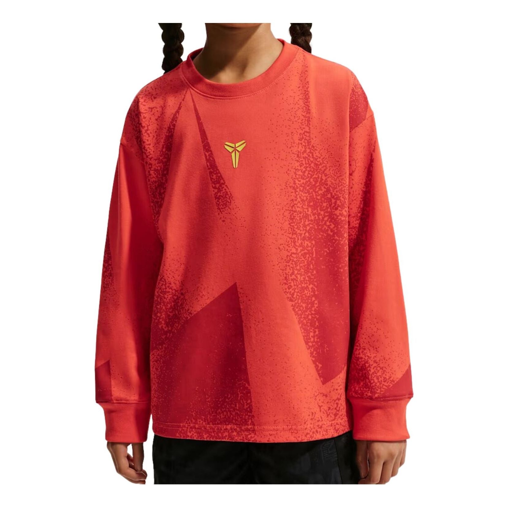 

(GS) Футболка с длинными рукавами Nike Kobe Dri-FIT Max90, цвет «светло-малиновый»