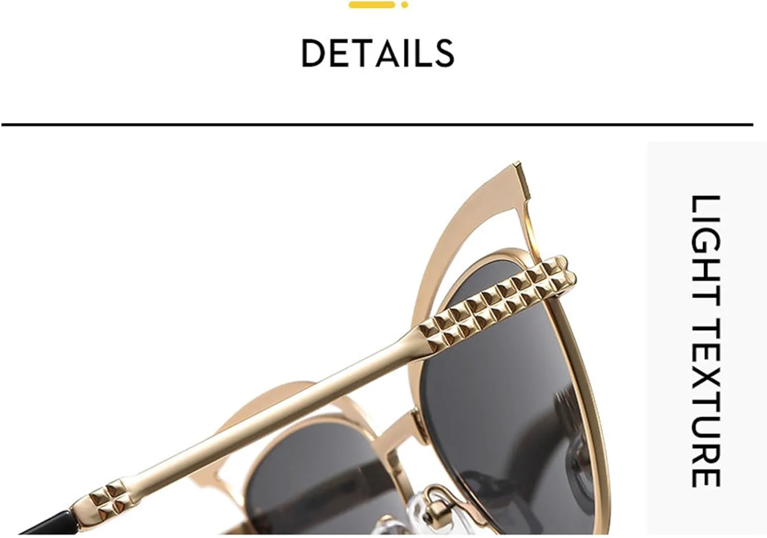 

Винтажные солнцезащитные очки «кошачий глаз» с ажурной оправой, модные женские солнцезащитные очки в металлической оправе, трендовые очки для путешествий helena, C3