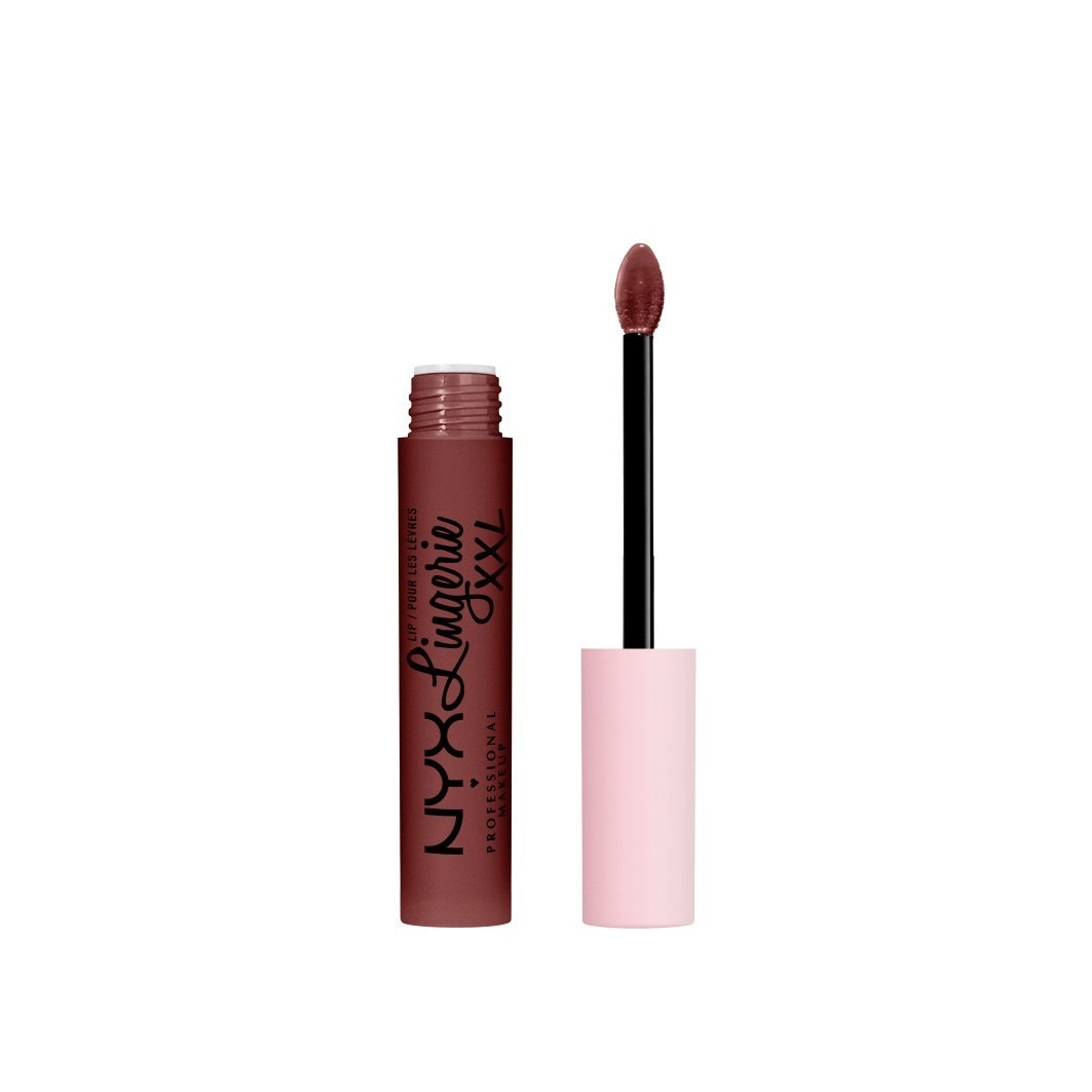 Помада для губ lip lingerie xxl Nyx Professional Makeup, 9 - deep mesh, объем 4 мл — фото 3