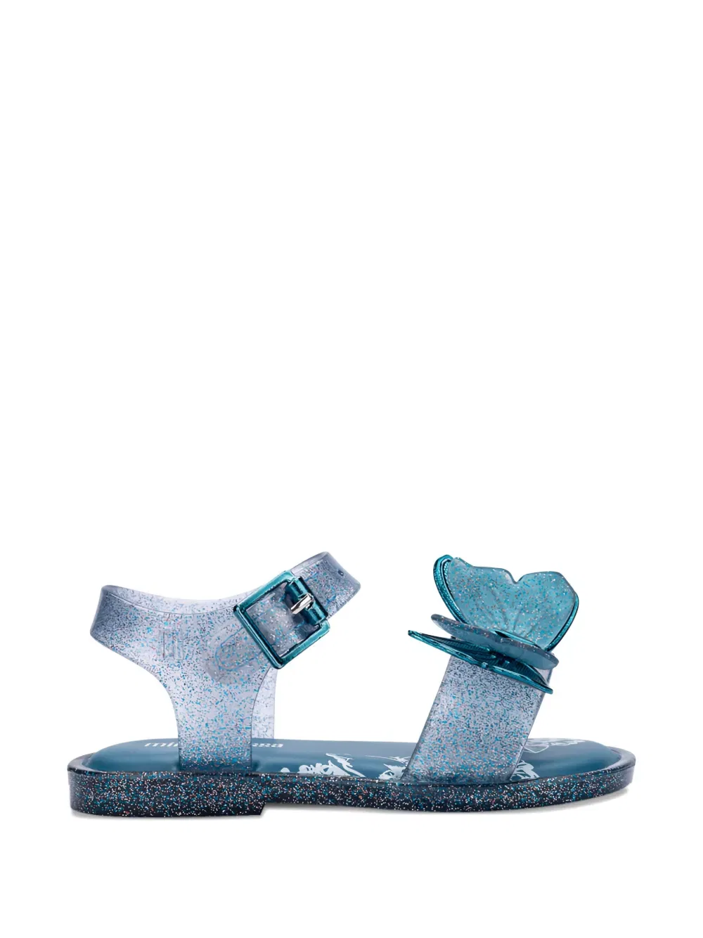 Сандалии Fly iii с блестками Mini Melissa, синий