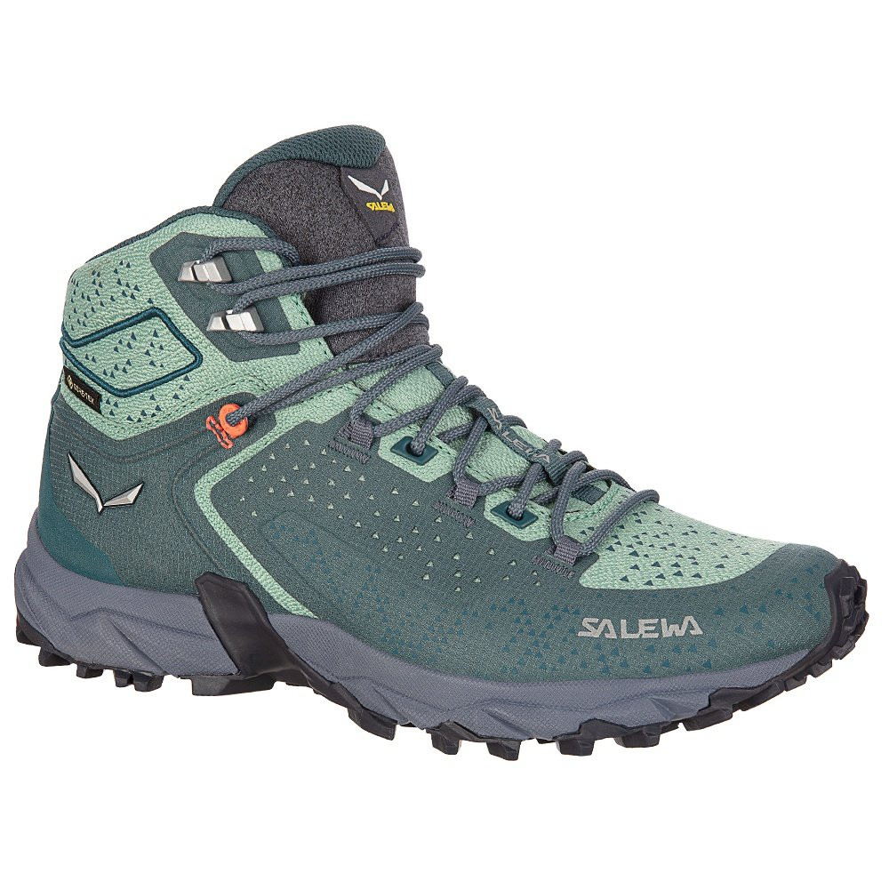 

Походные ботинки Salewa Alpenrose 2 Mid GORE-TEX (женские), Atlantic Deep/Feld Green