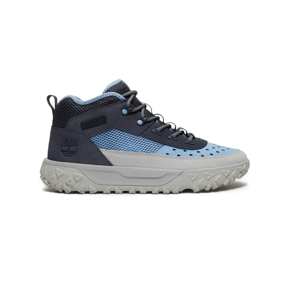 Мужские походные ботинки Timberland Greenstride Motion 6 Mid Calf, тёмно-синие — фото 2