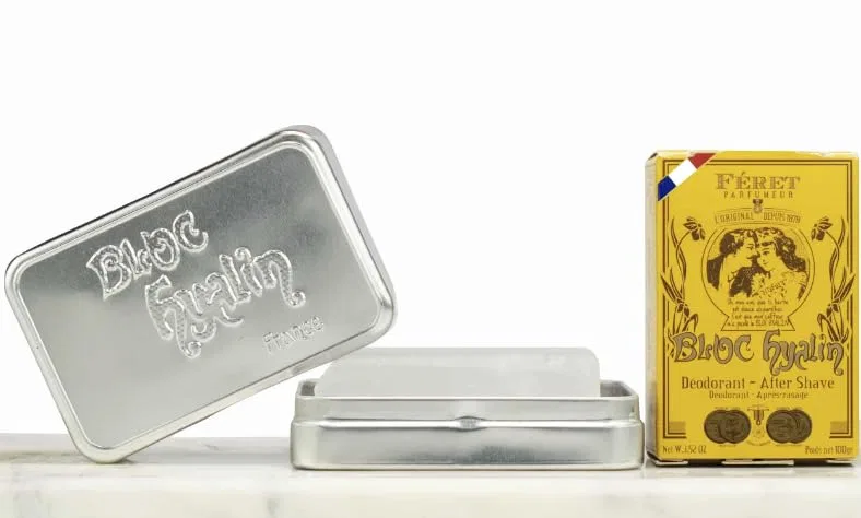 Натуральный дезодорант-камень из квасцов «Le Bloc Hyalin» 100 г от Féret Parfumeur Generisch
