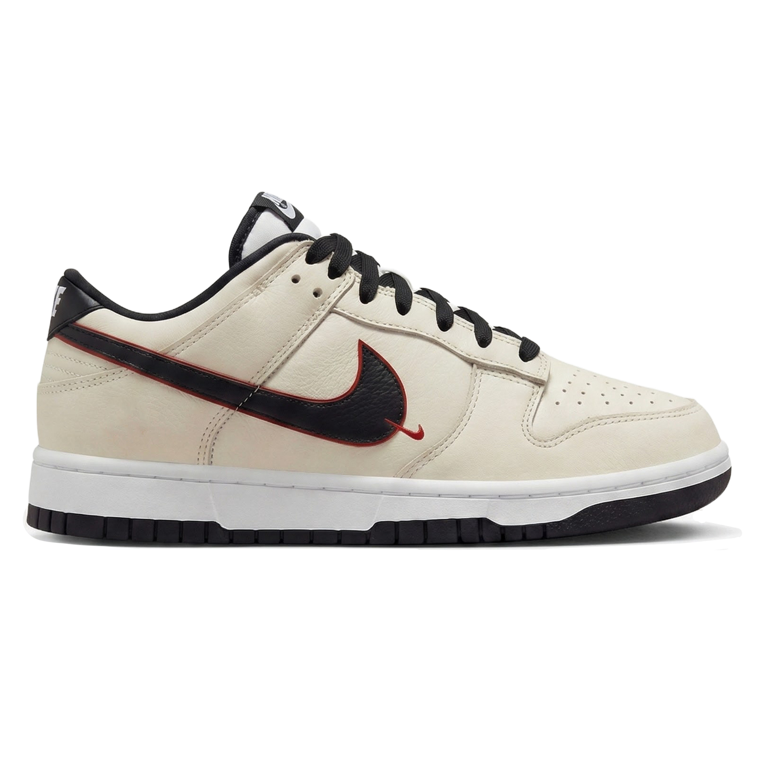 Nike Скейтбордные кроссовки Dunk, унисекс, низкие, черный — фото 3