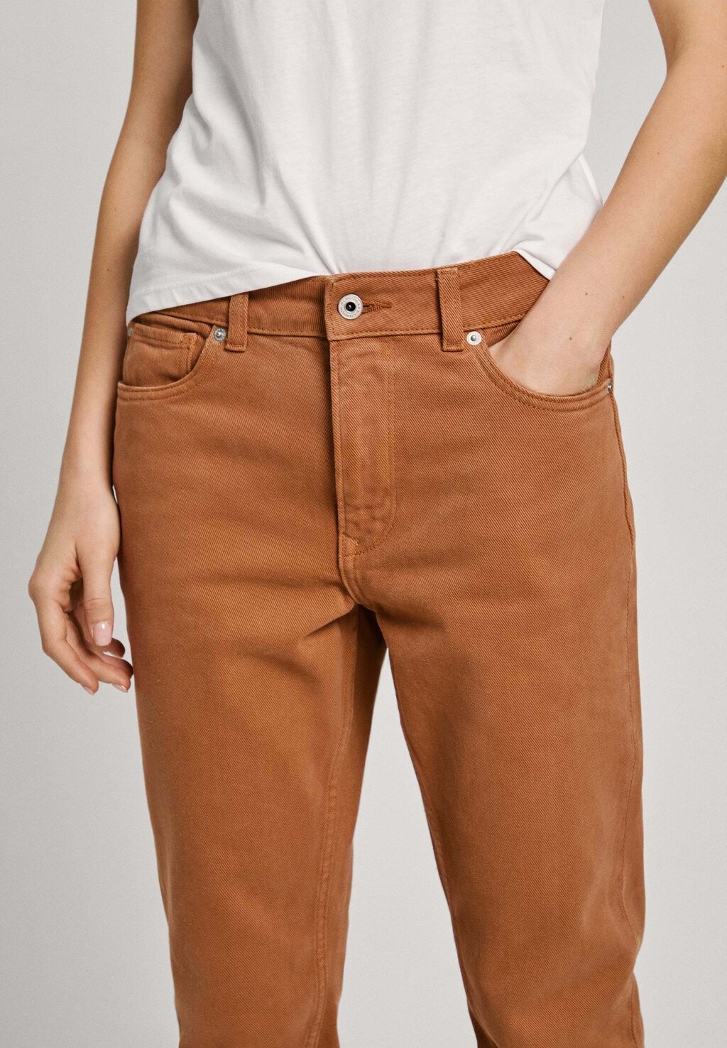 

Джинсы зауженного кроя TAPERED Pepe Jeans, коричневый