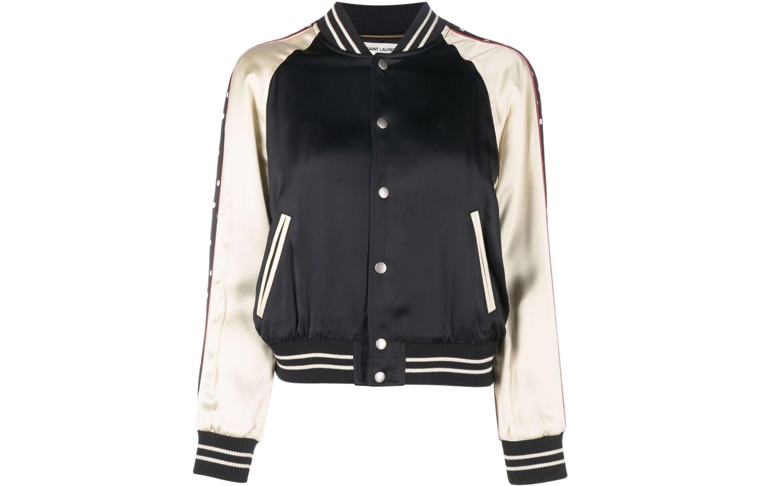 

Куртка женская Saint Laurent, черный / белый