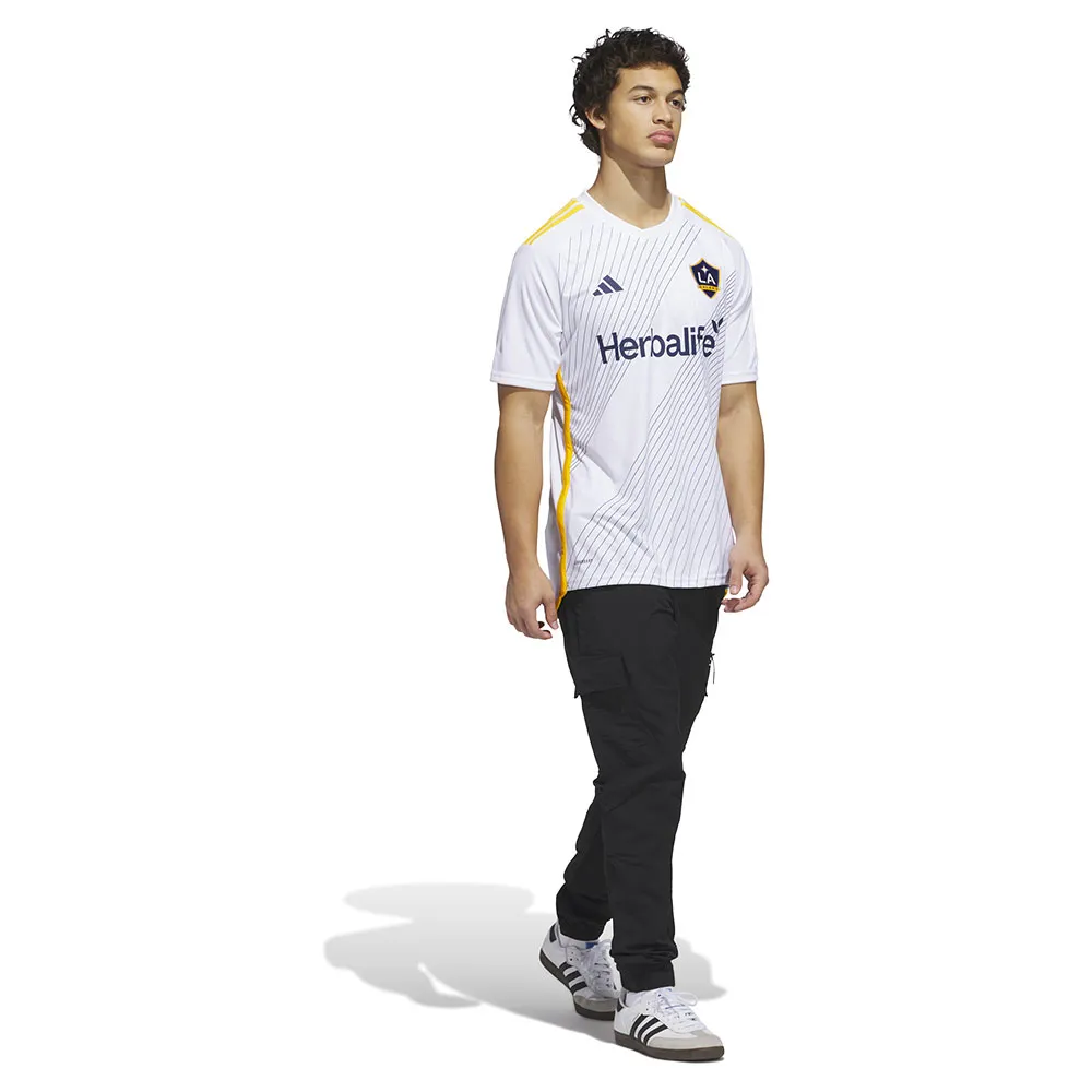 Футболка с коротким рукавом adidas LA Galaxy 24/25 home, белый — фото 3