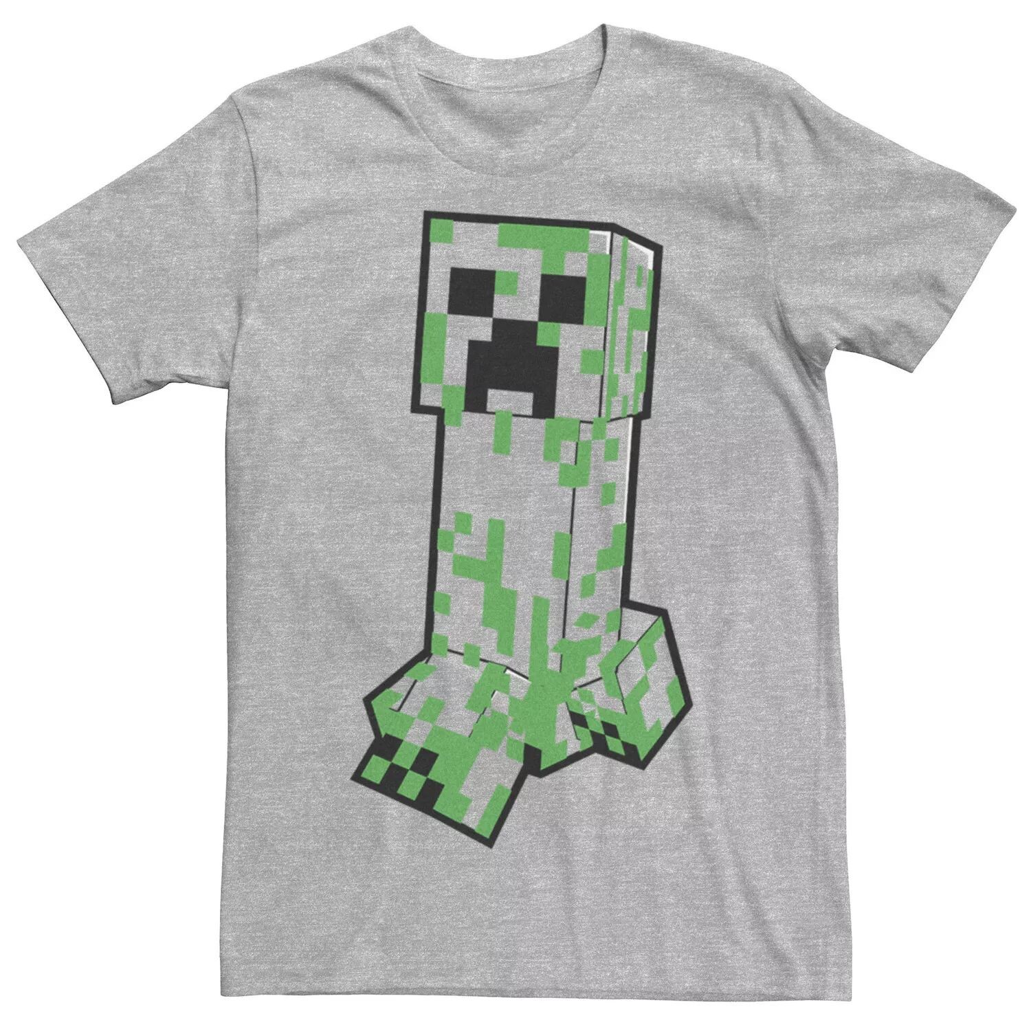 

Мужская футболка Minecraft Creeper Creepin Walker Mob Licensed Character