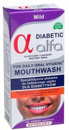 

Жидкость для полоскания рта для диабетиков Alfa Diabetic Mild