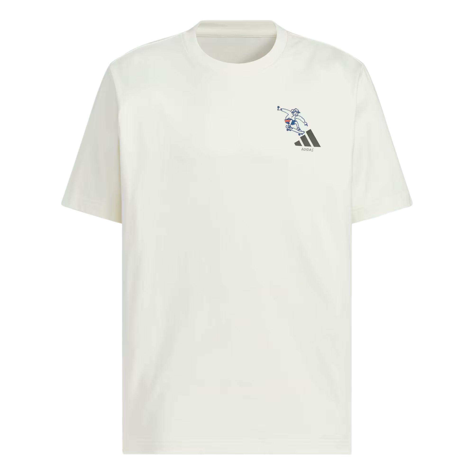 Футболка SS25 SKATEBOARD SPORTS мужская Adidas, белый — фото 3