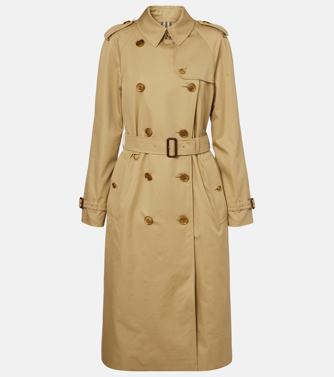 

Тренчкот из хлопкового габардина Waterloo Burberry, Hamper