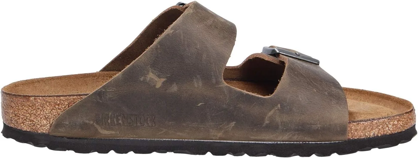 Шлепанцы Birkenstock 51061 Adult Arizona, унисекс, сабо и туфли-лодочки Birko-Flor (обычные), зеленый — фото 4