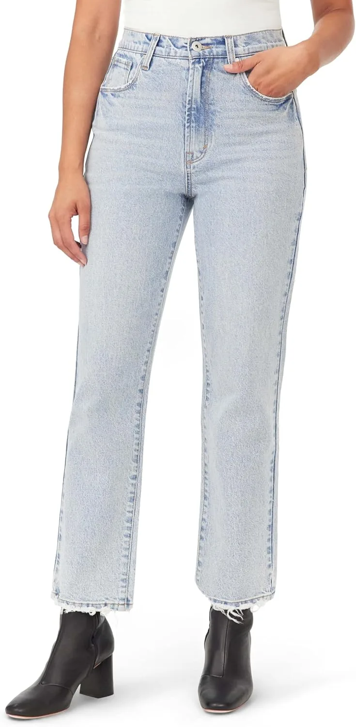 

Джинсы kensie для женщин The Emilia Retro Luxe High Rise Slim Straight, длина по внутреннему шву 28 дюймов