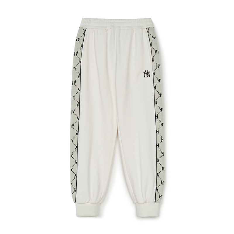 

MLB Повседневные брюки New York Yankees FW24, унисекс, кремовые