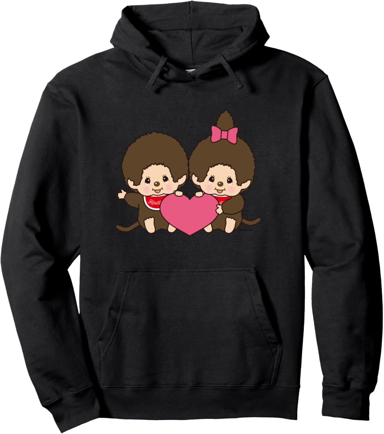

Худи с графическим принтом Monchitch Monchhichi, черный