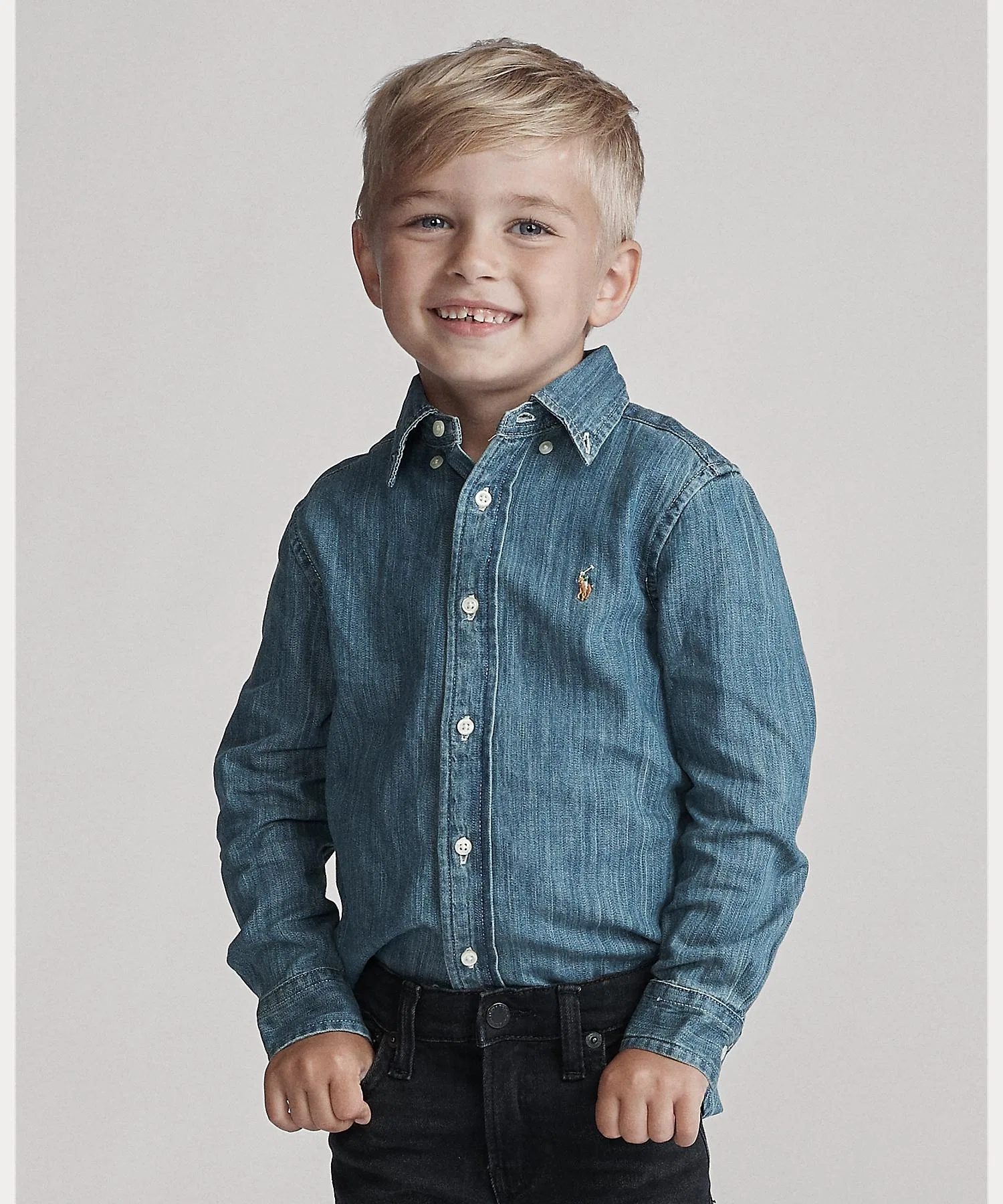 Детская джинсовая рубашка Polo Ralph Lauren Childrenswear