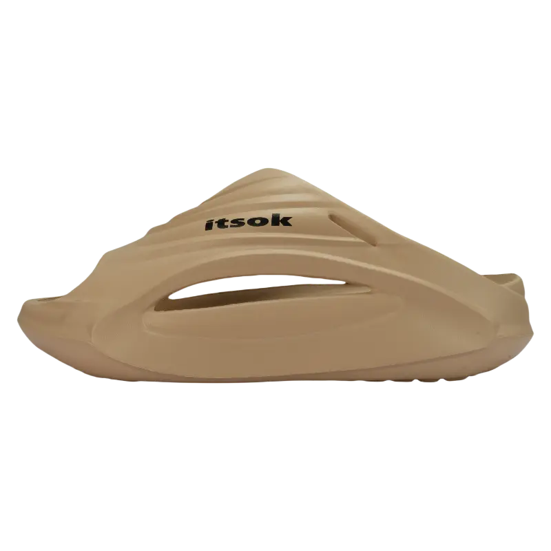 

Itsok Слайдеры мужские белый/хаки/черный хаки, цвет Khaki