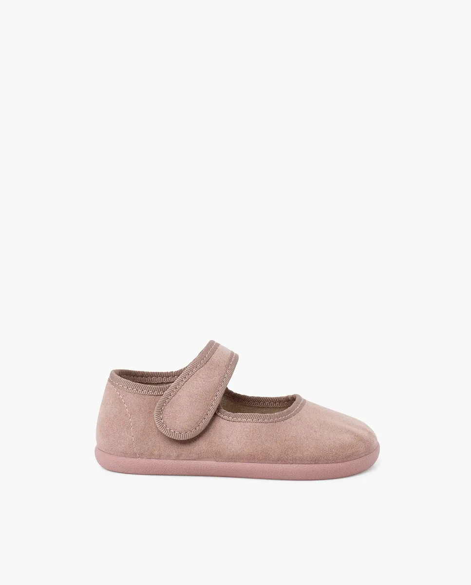 

Детские босоножки Barefoot Serratex с липучкой Pisamonas, розовый