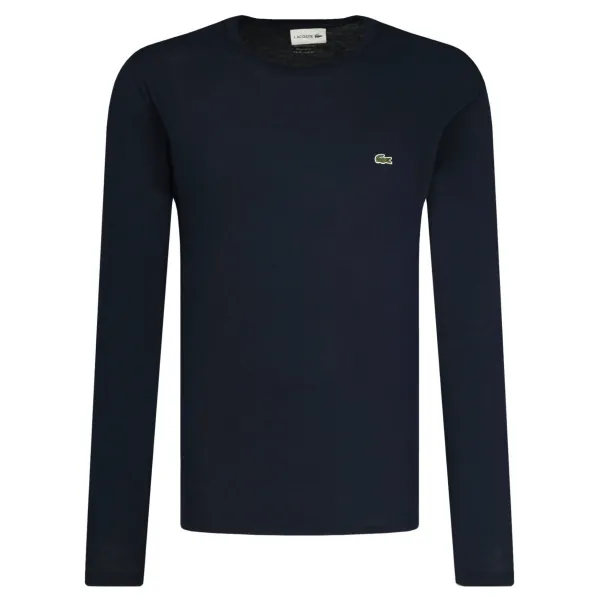 

Классический крой с длинным рукавом Lacoste, синий