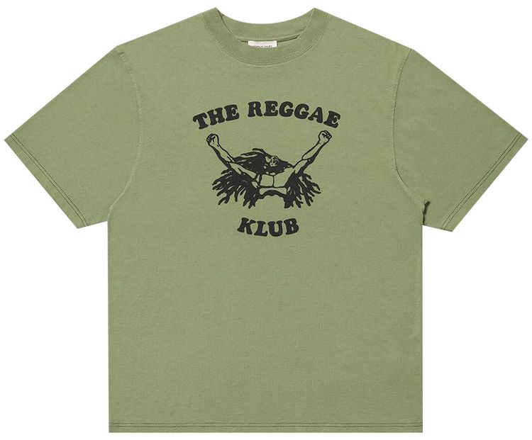 

Футболка Nicholas Daley Reggae Klub Tee 'Army Green', зеленый