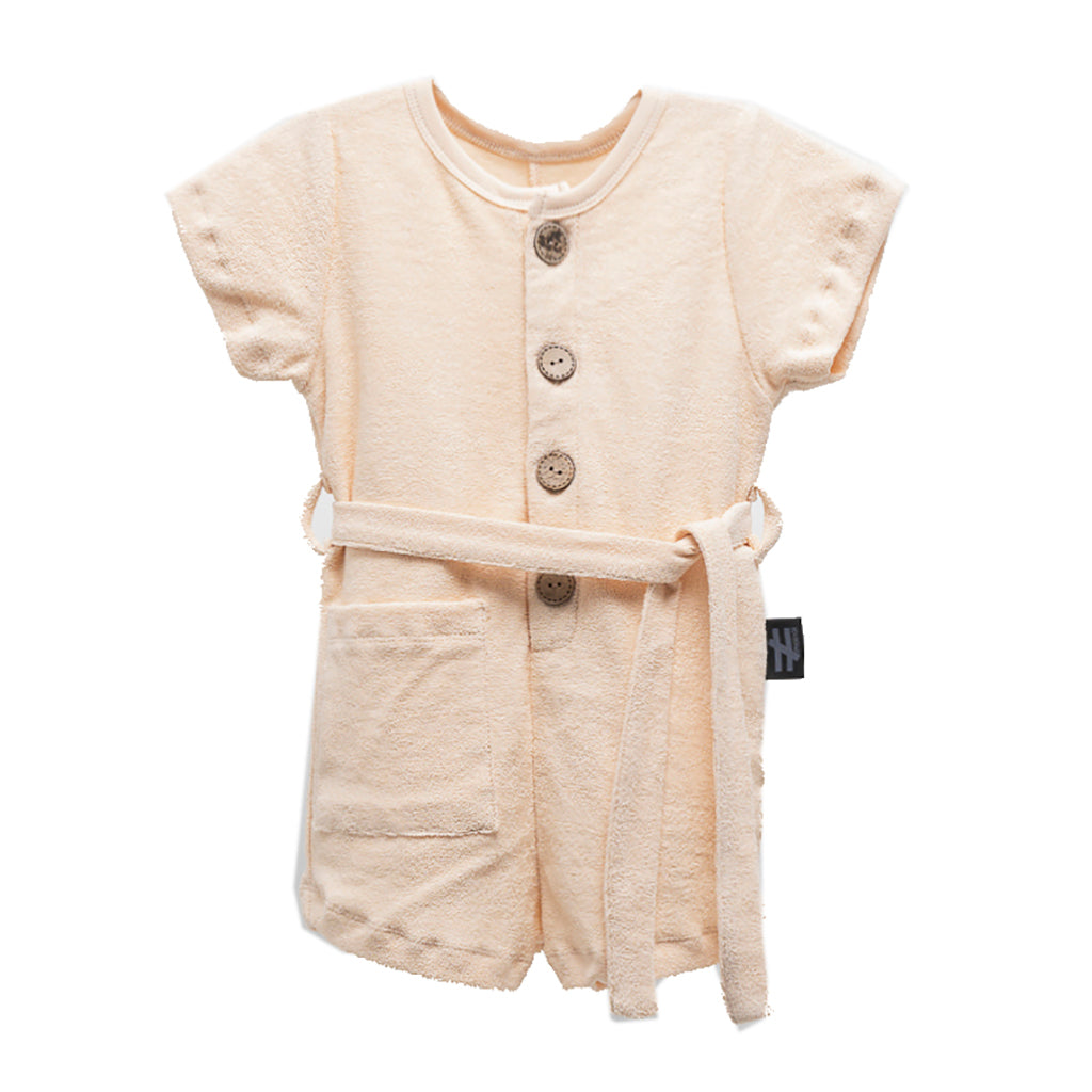 

Бежевый комбинезон на пуговицах Moi noi