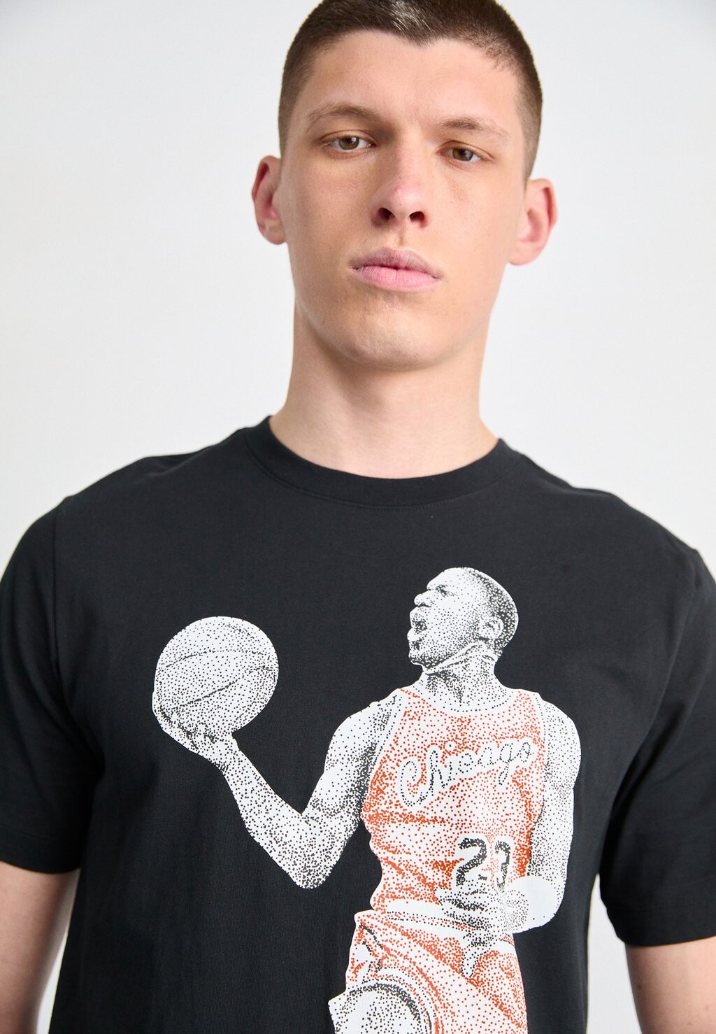 

Футболка с принтом BRAND DOT CREW Jordan, черный