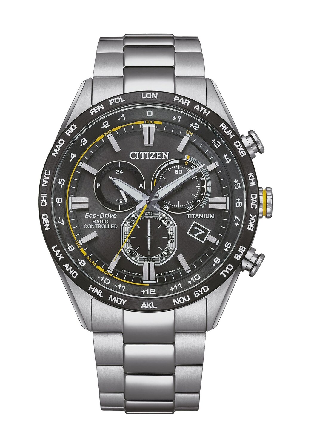 

Мужской хронограф CB5947-80E CITIZEN, цвет Silber Schwarz