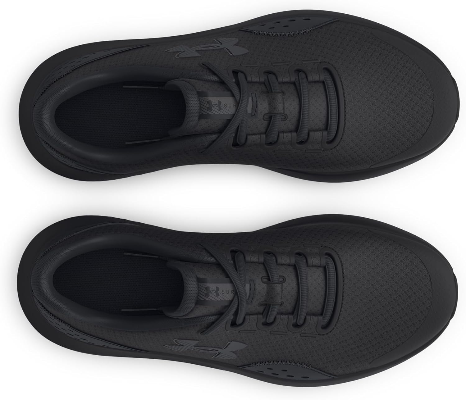 Кроссовки для мальчиков Under Armour Surge 4 для младших школьников, черный — фото 2