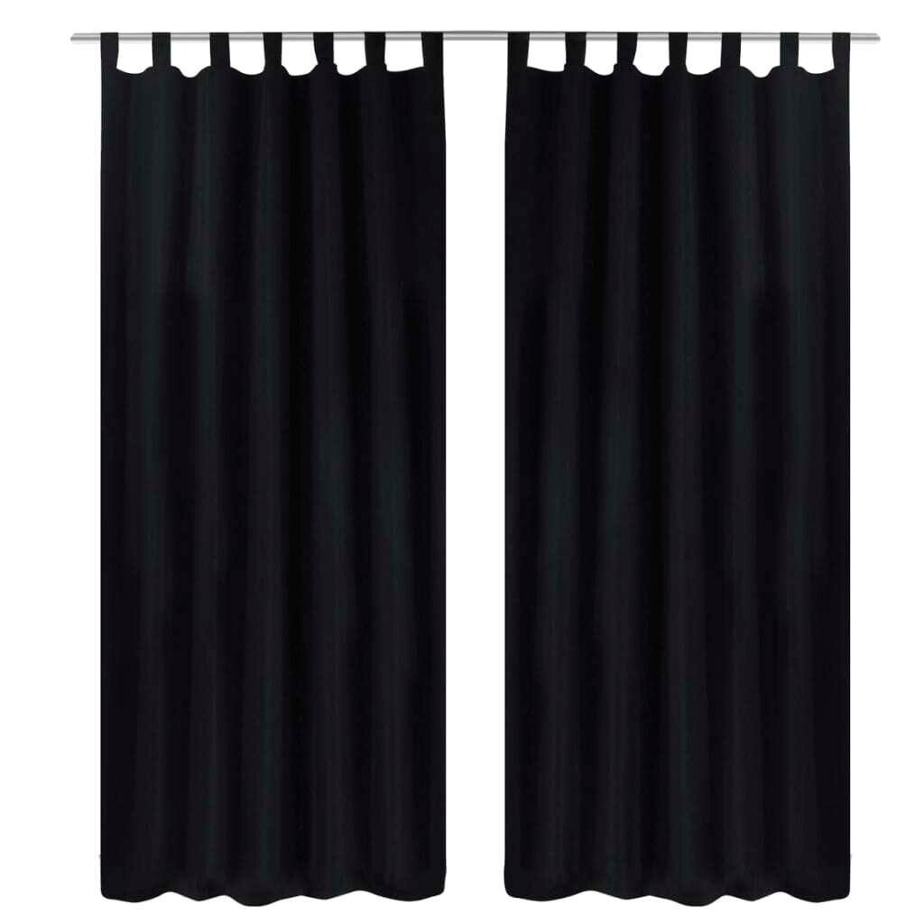 

Шторы коричневые 140 х 0,1 х 260 см (6 шт) DKD HOME DECOR, черный