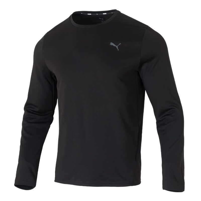 

PUMA Футболка для бега мужская черная Moderate