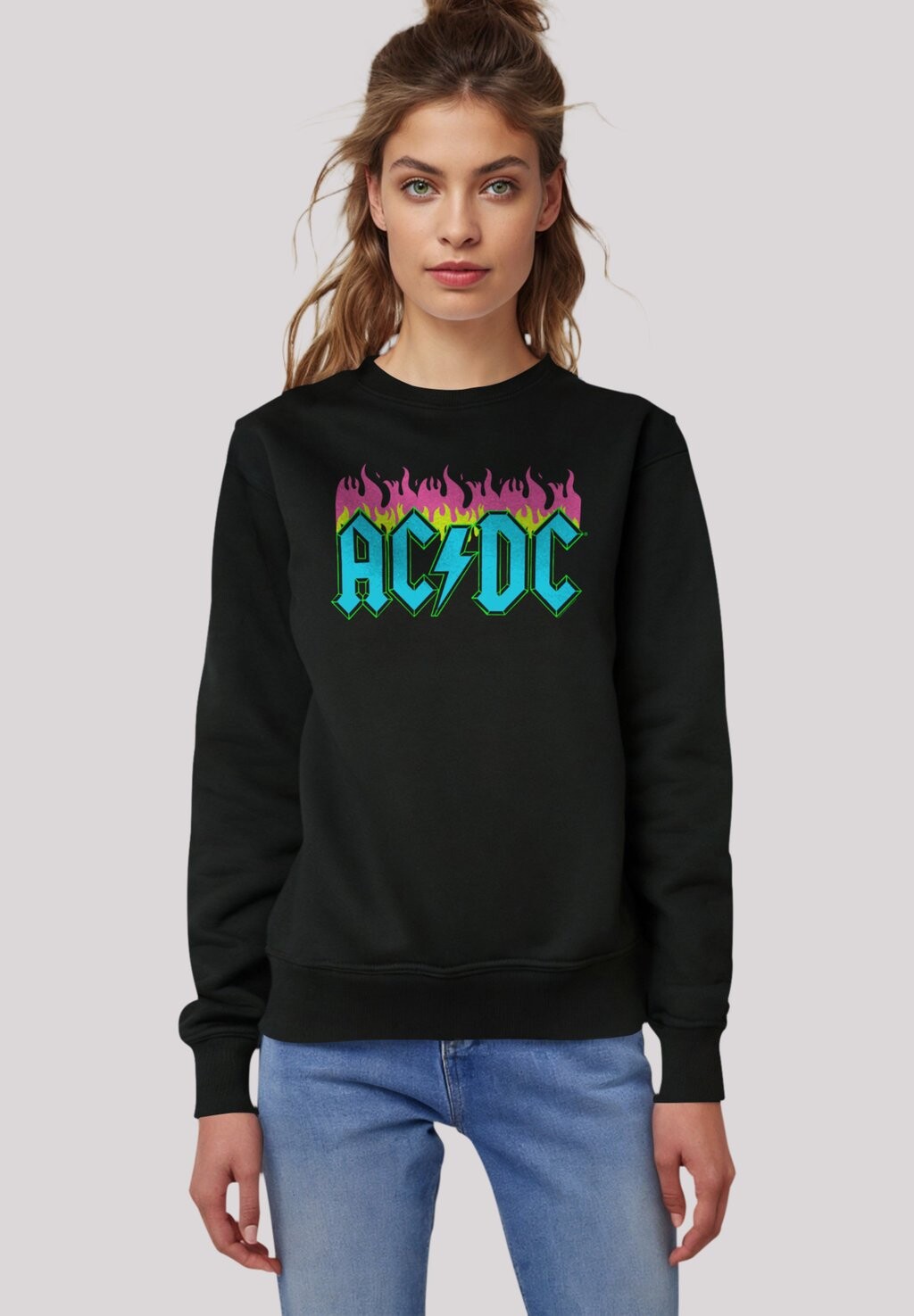 

Толстовка ACDC NEON FLAMES F4NT4STIC, черный