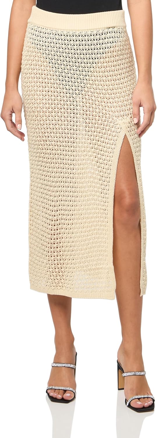 

GUESS Юбка для женщин Crochet, Pearl White