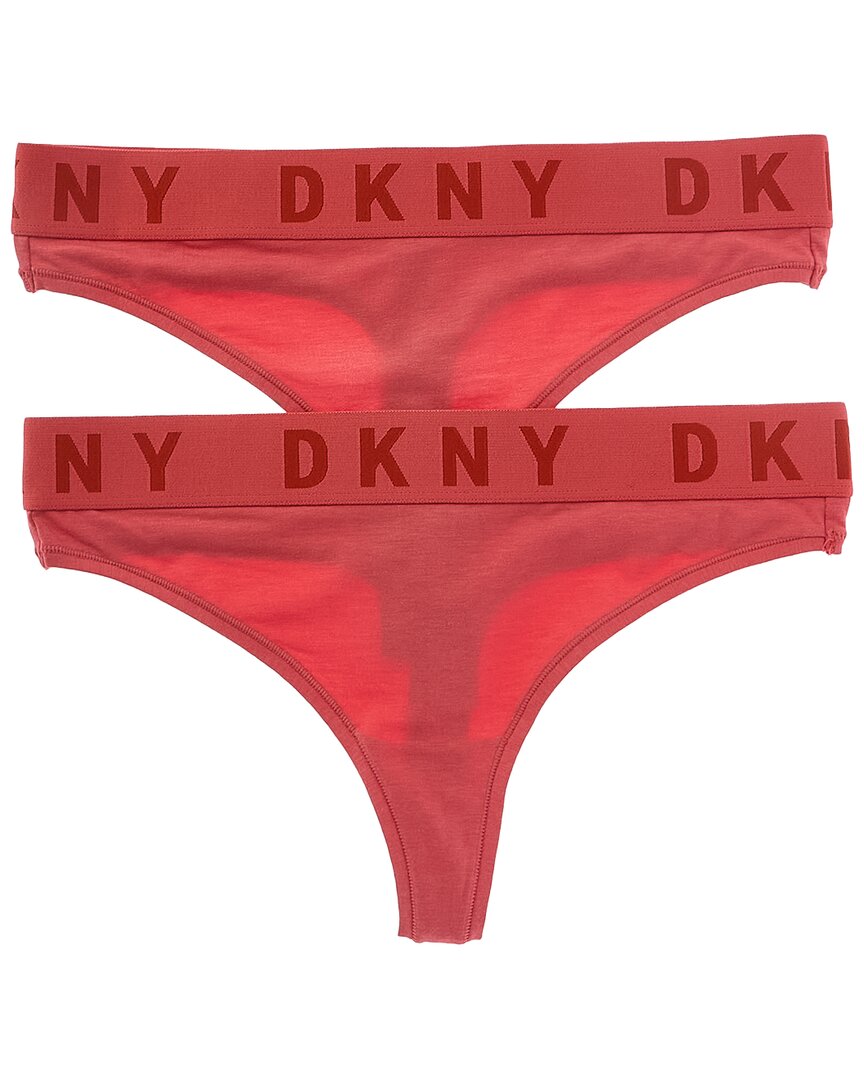 

DKNY 2 пары Бойфренд стринги, оранжевый