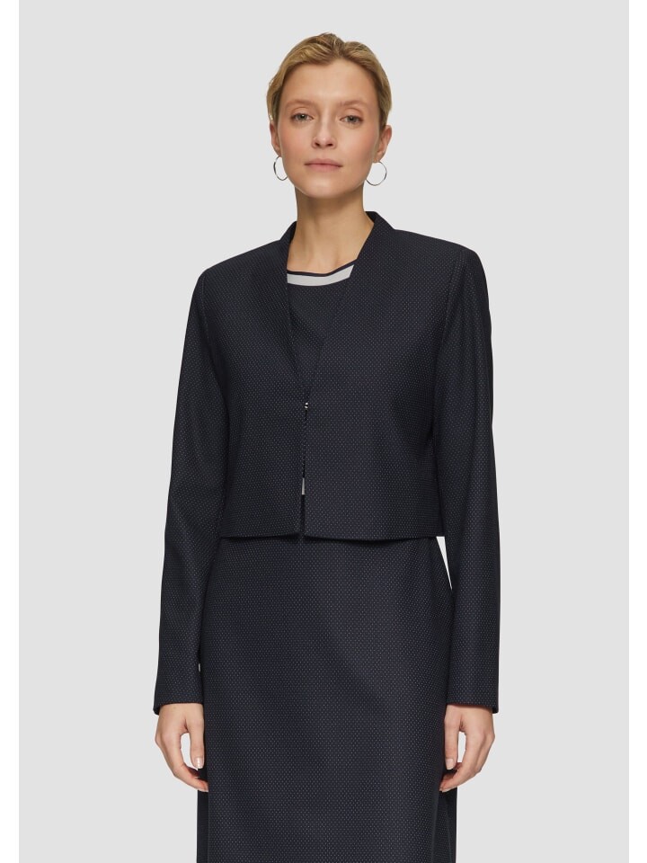 

Блейзер s.Oliver BLACK LABEL Indoor-Blazer langarm, синий