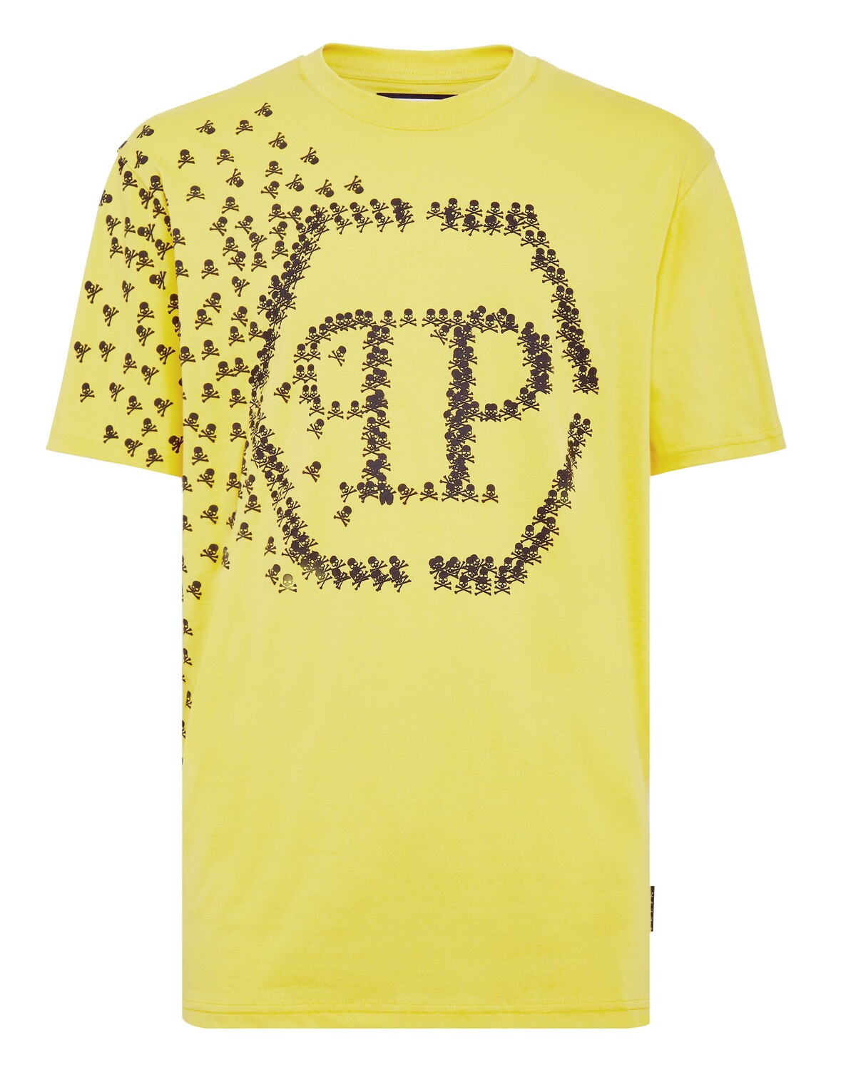 

Футболка с круглым вырезом SS Skull&Bones Philipp Plein, желтый