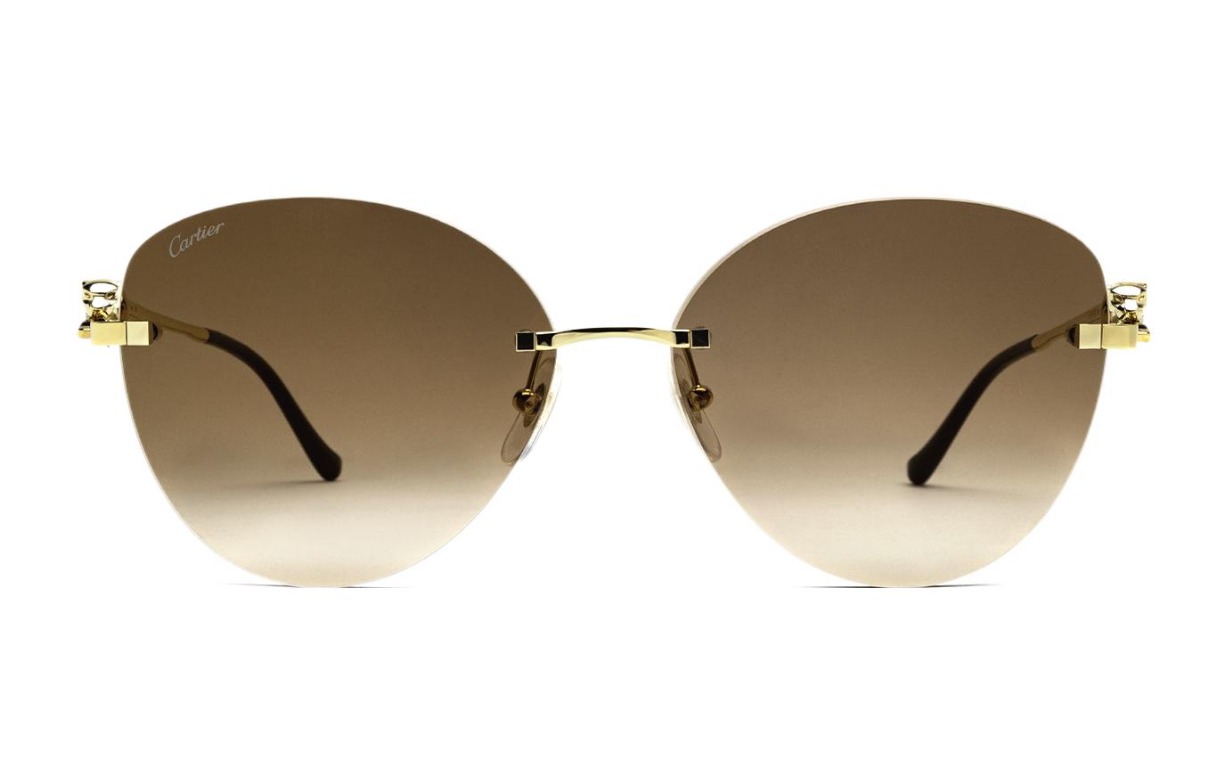 

Cartier Солнцезащитные очки Unisex Gold