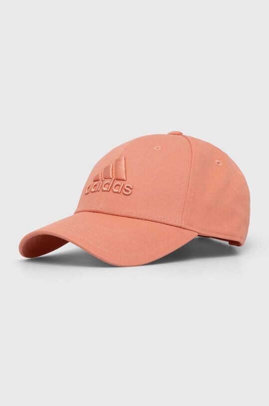 

Бейсболка из хлопка adidas, оранжевый