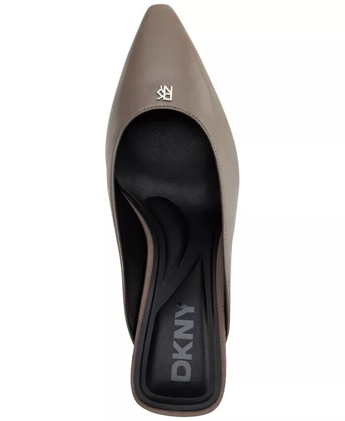 Женские туфли-лодочки Netta на высоком каблуке DKNY, серый — фото 4