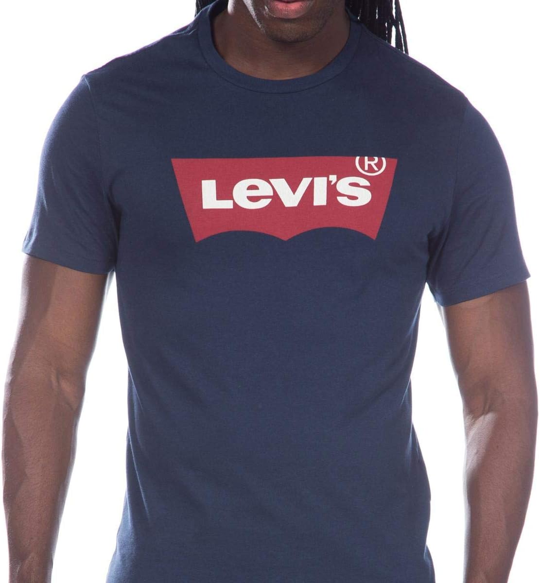 Мужская графическая футболка Levi's, темно-синий — фото 3
