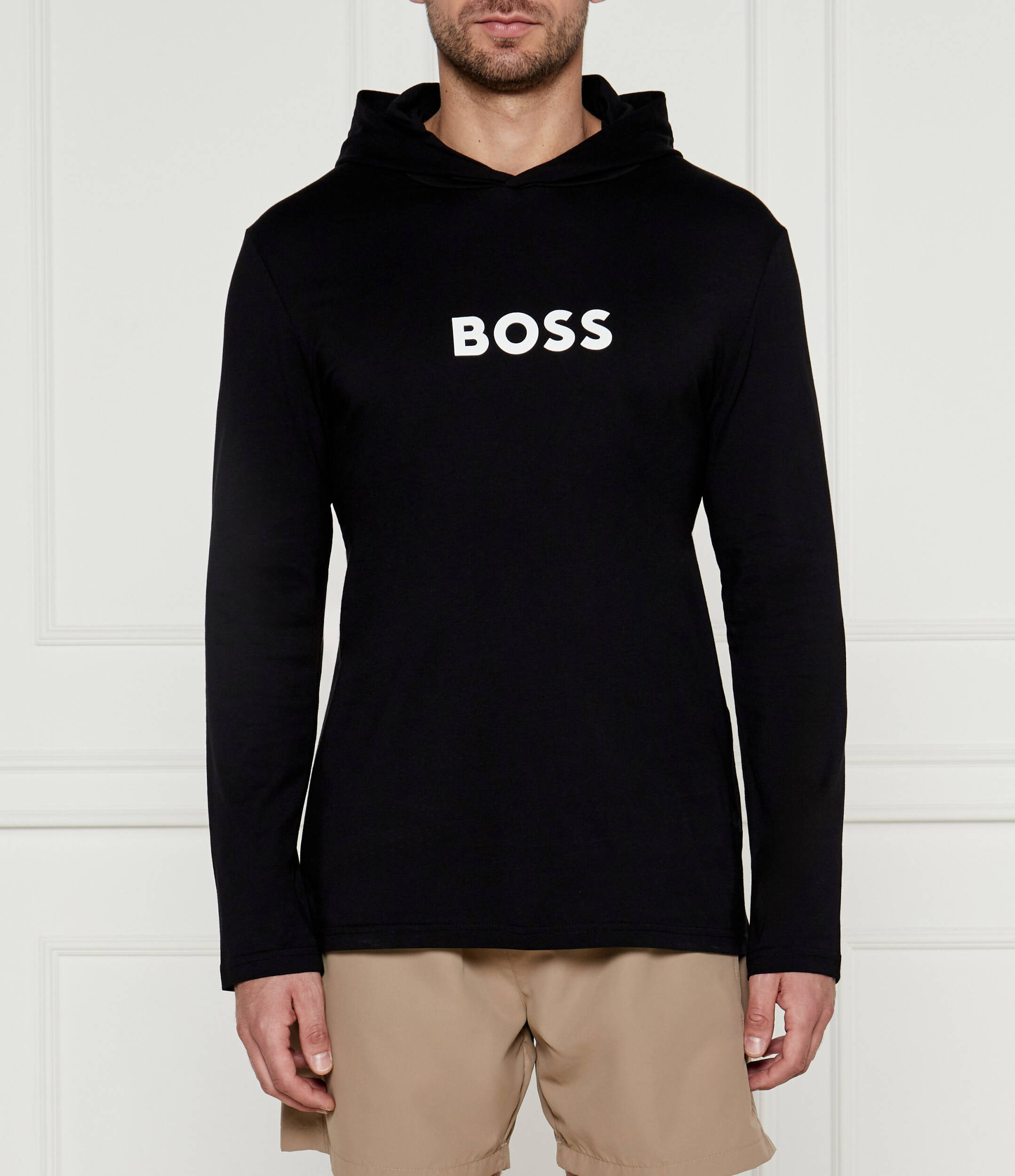 

Толстовка BOSS BLACK Regular Fit, черный