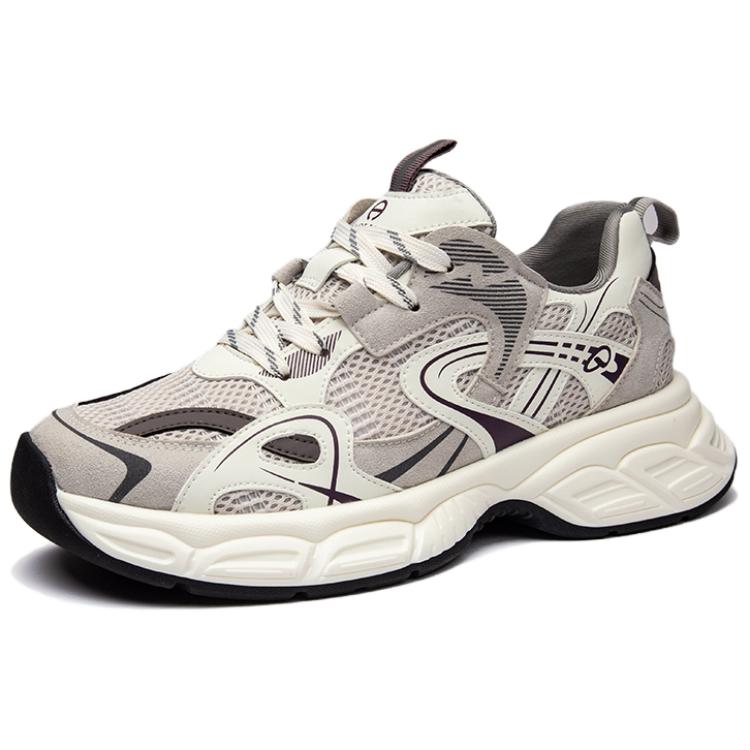 

Низкие массивные кроссовки мужские Auron, White